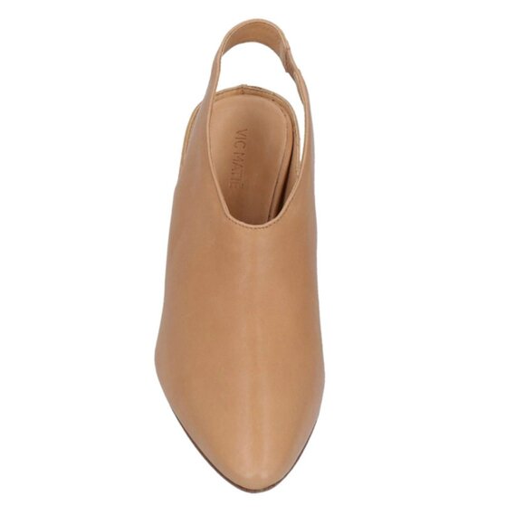 NEW VIC MATIĒ Leather Sandals Beige Size 8.5M - Picture 4 of 4